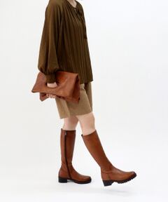 MODE KAORI / モードカオリ ブーツ（ロング丈） | 【本革】 ソフトレザーブーツ 21439 