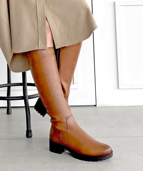 MODE KAORI / モードカオリ ブーツ(ロング丈) | 【本革】 ソフトレザーブーツ 21439 | 詳細20