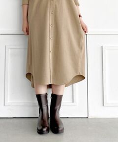 MODE KAORI / モードカオリ ブーツ（ショート丈） | 【本革】 チェルシーブーツ 21440 