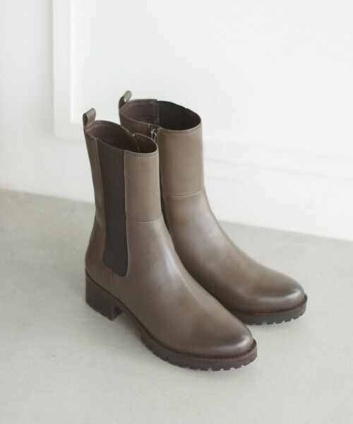 MODE KAORI / モードカオリ ブーツ（ショート丈） | 【本革】 チェルシーブーツ 21440  | 詳細6