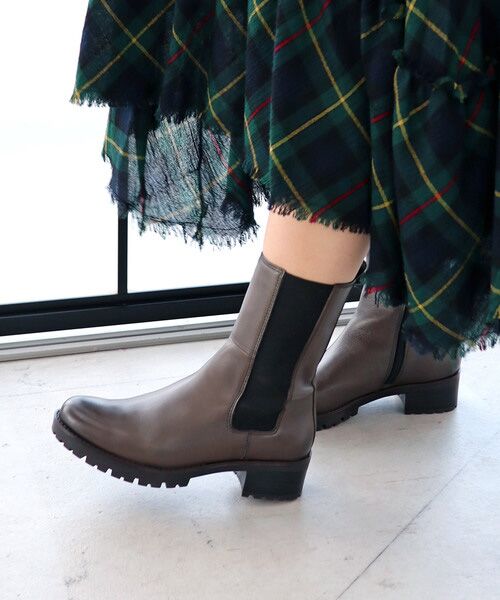 MODE KAORI / モードカオリ ブーツ（ショート丈） | 【本革】 チェルシーブーツ 21440  | 詳細7