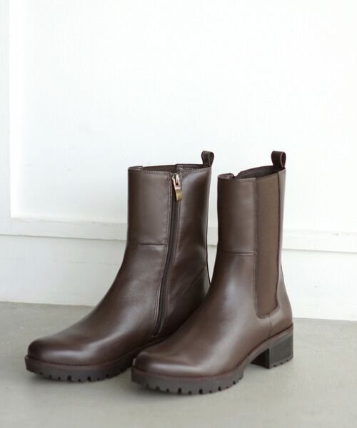 MODE KAORI / モードカオリ ブーツ（ショート丈） | 【本革】 チェルシーブーツ 21440  | 詳細13
