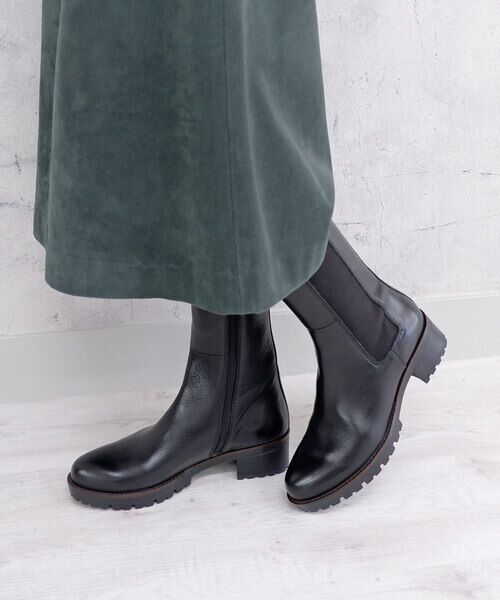 MODE KAORI / モードカオリ ブーツ（ショート丈） | 【本革】 チェルシーブーツ 21440  | 詳細21