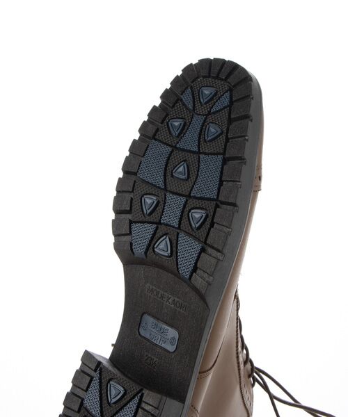 MODE KAORI / モードカオリ ブーツ（ショート丈） | 【本革】 【撥水 防滑 断熱】トラックソールレースアップブーツ 21459  | 詳細4