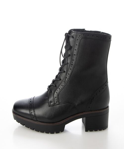 MODE KAORI / モードカオリ ブーツ（ショート丈） | 【本革】 【撥水 防滑 断熱】トラックソールレースアップブーツ 21459  | 詳細16