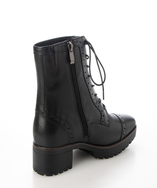 MODE KAORI / モードカオリ ブーツ（ショート丈） | 【本革】 【撥水 防滑 断熱】トラックソールレースアップブーツ 21459  | 詳細17