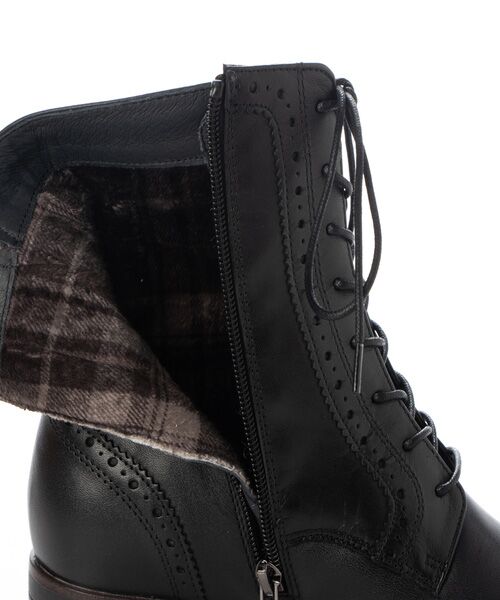 MODE KAORI / モードカオリ ブーツ（ショート丈） | 【本革】 【撥水 防滑 断熱】トラックソールレースアップブーツ 21459  | 詳細19