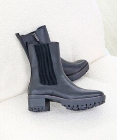 MODE KAORI / モードカオリ ブーツ（ショート丈） | 【本革】 【撥水 防滑 断熱】トラックソールチェルシーブーツ 21461 