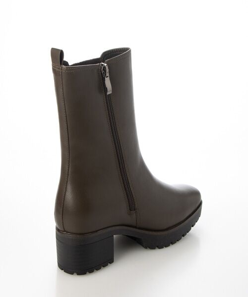 MODE KAORI / モードカオリ ブーツ（ショート丈） | 【本革】 【撥水 防滑 断熱】トラックソールチェルシーブーツ 21461  | 詳細3