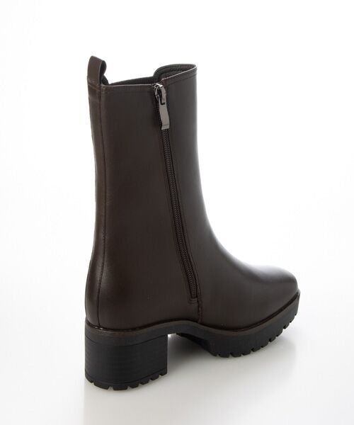 MODE KAORI / モードカオリ ブーツ（ショート丈） | 【本革】 【撥水 防滑 断熱】トラックソールチェルシーブーツ 21461  | 詳細10