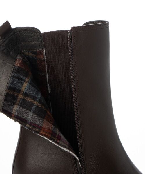 MODE KAORI / モードカオリ ブーツ（ショート丈） | 【本革】 【撥水 防滑 断熱】トラックソールチェルシーブーツ 21461  | 詳細12