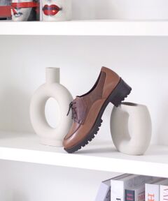 MODE KAORI / モードカオリ ビジネス・ドレスシューズ | 【本革】 トラックソールUチップダービー 21469 