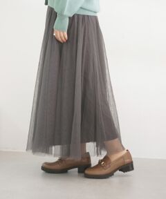 MODE KAORI / モードカオリ ビジネス・ドレスシューズ | 【本革】 トラックソールビットローファー 21470 