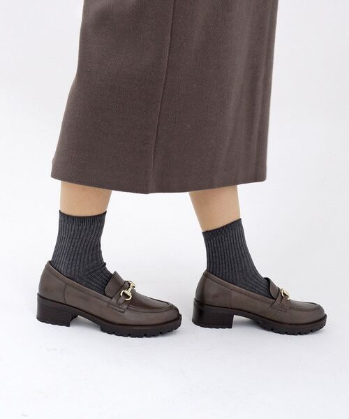 MODE KAORI / モードカオリ ビジネス・ドレスシューズ | 【本革】 トラックソールビットローファー 21470  | 詳細6