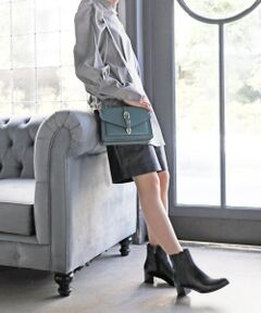 MODE KAORI / モードカオリ ブーツ（ショート丈） | 【本革】 【撥水 防滑 断熱】アコーディオンサイドゴムブーツ 21490 