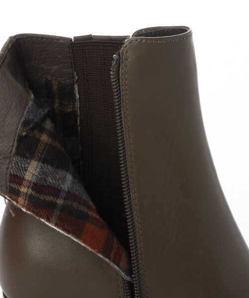 MODE KAORI / モードカオリ ブーツ（ショート丈） | 【本革】 【撥水 防滑 断熱】アコーディオンサイドゴムブーツ 21490  | 詳細5