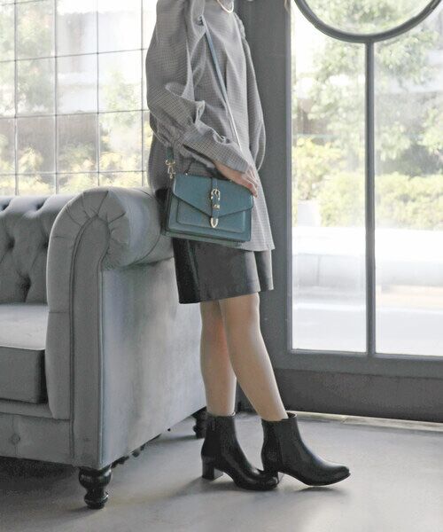 MODE KAORI / モードカオリ ブーツ（ショート丈） | 【本革】 【撥水 防滑 断熱】アコーディオンサイドゴムブーツ 21490  | 詳細14