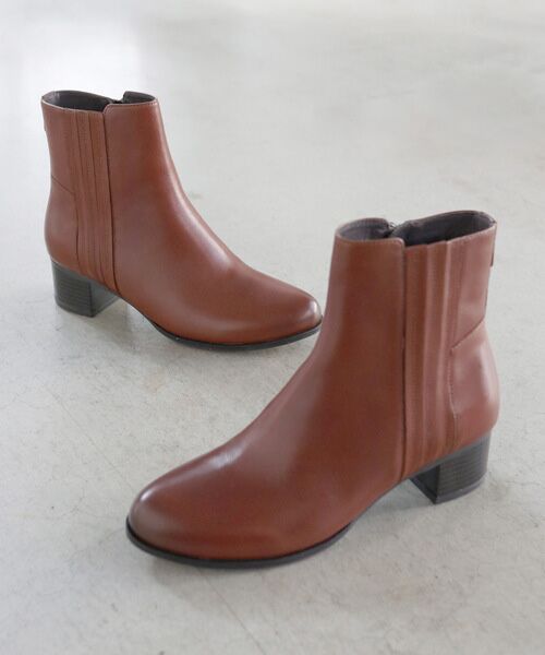 MODE KAORI / モードカオリ ブーツ（ショート丈） | 【本革】 【撥水 防滑 断熱】アコーディオンサイドゴムブーツ 21490  | 詳細20