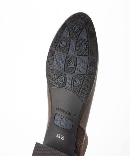 MODE KAORI / モードカオリ ブーツ（ショート丈） | 【本革】 【防滑 断熱】サイドファスナーコンビブーツ 21492  | 詳細4