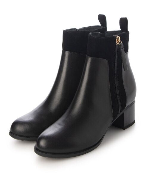 MODE KAORI / モードカオリ ブーツ（ショート丈） | 【本革】 【防滑 断熱】サイドファスナーコンビブーツ 21492  | 詳細15