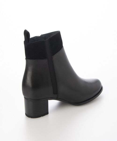 MODE KAORI / モードカオリ ブーツ（ショート丈） | 【本革】 【防滑 断熱】サイドファスナーコンビブーツ 21492  | 詳細17