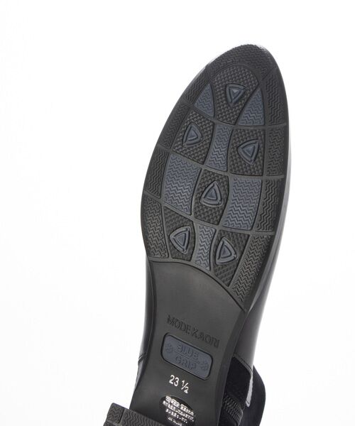 MODE KAORI / モードカオリ ブーツ（ショート丈） | 【本革】 【防滑 断熱】サイドファスナーコンビブーツ 21492  | 詳細18