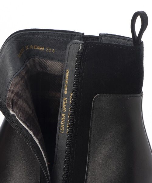 MODE KAORI / モードカオリ ブーツ（ショート丈） | 【本革】 【防滑 断熱】サイドファスナーコンビブーツ 21492  | 詳細19