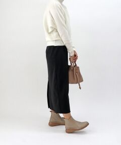 MODE KAORI / モードカオリ ブーツ（ショート丈） | 【本革】 撥水ショートスニーカーブーツ 6112 