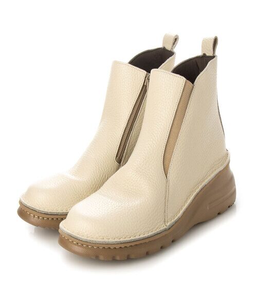 MODE KAORI / モードカオリ ブーツ（ショート丈） | 【本革】 撥水ショートスニーカーブーツ 6112  | 詳細1