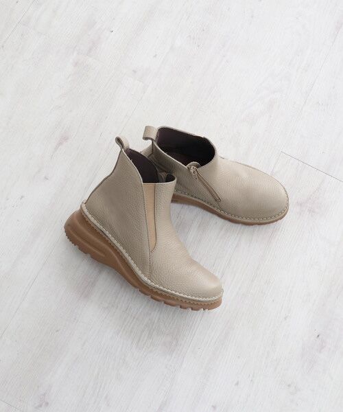 MODE KAORI / モードカオリ ブーツ（ショート丈） | 【本革】 撥水ショートスニーカーブーツ 6112  | 詳細11