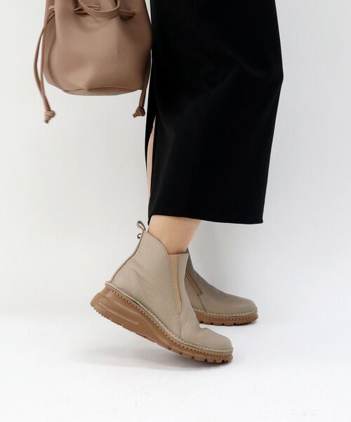 MODE KAORI / モードカオリ ブーツ（ショート丈） | 【本革】 撥水ショートスニーカーブーツ 6112  | 詳細12