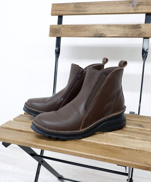 MODE KAORI / モードカオリ ブーツ（ショート丈） | 【本革】 撥水ショートスニーカーブーツ 6112  | 詳細17