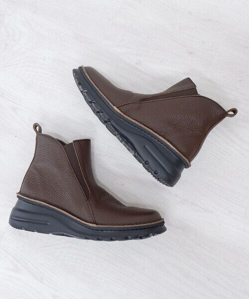 MODE KAORI / モードカオリ ブーツ（ショート丈） | 【本革】 撥水ショートスニーカーブーツ 6112  | 詳細18