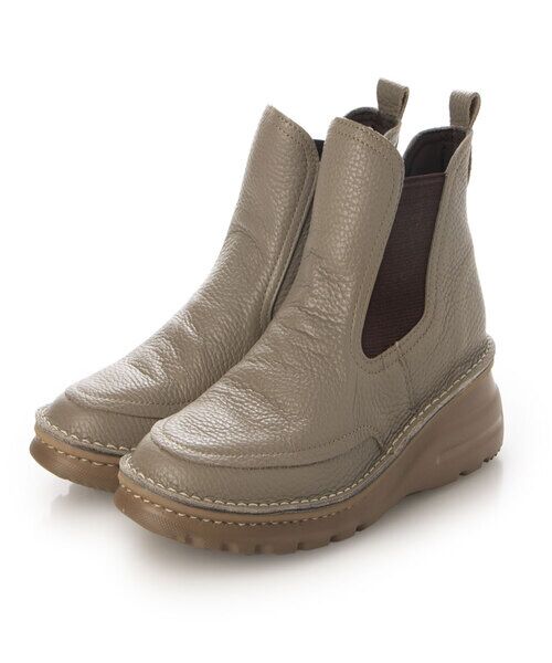 MODE KAORI / モードカオリ ブーツ（ショート丈） | 【本革】 【4E】撥水ショートサイドゴアブーツ 6119  | 詳細1