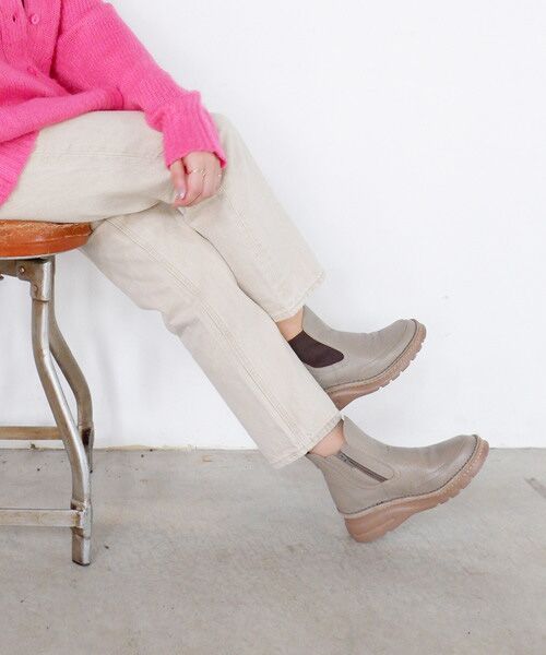 MODE KAORI / モードカオリ ブーツ（ショート丈） | 【本革】 【4E】撥水ショートサイドゴアブーツ 6119  | 詳細6