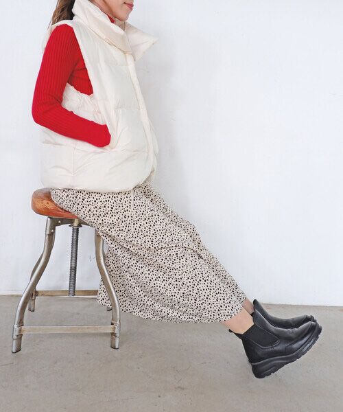 MODE KAORI / モードカオリ ブーツ（ショート丈） | 【本革】 【4E】撥水ショートサイドゴアブーツ 6119  | 詳細20