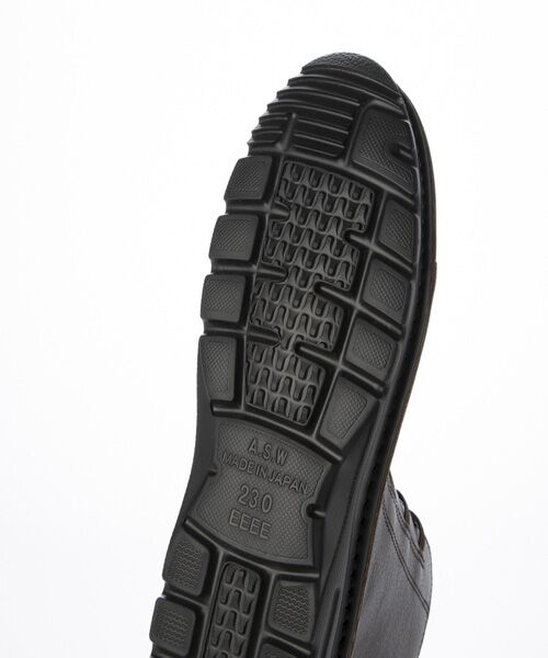 MODE KAORI / モードカオリ ブーツ(ショート丈) | 【本革】【4E】撥水ゴムレースアップブーツ 6128 | 詳細11