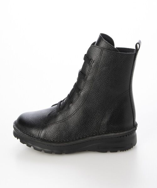 MODE KAORI / モードカオリ ブーツ(ショート丈) | 【本革】【4E】撥水ゴムレースアップブーツ 6128 | 詳細16