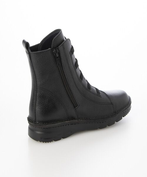 MODE KAORI / モードカオリ ブーツ(ショート丈) | 【本革】【4E】撥水ゴムレースアップブーツ 6128 | 詳細17