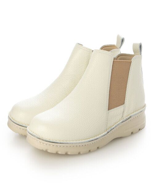 MODE KAORI / モードカオリ ブーツ(ショート丈) | 【本革】【4E】撥水サイドゴアショートブーツ 6129 | 詳細1