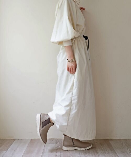 MODE KAORI / モードカオリ ブーツ(ショート丈) | 【本革】【4E】撥水サイドゴアショートブーツ 6129 | 詳細12