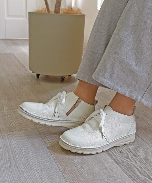 MODE KAORI / モードカオリ ブーツ(ショート丈) | 【本革】 【4E】撥水レースアップスニーカー 6132 | 詳細6