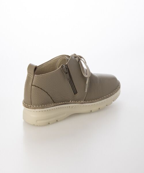 MODE KAORI / モードカオリ ブーツ(ショート丈) | 【本革】 【4E】撥水レースアップスニーカー 6132 | 詳細9