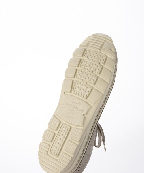 MODE KAORI / モードカオリ ブーツ(ショート丈) | 【本革】 【4E】撥水レースアップスニーカー 6132 | 詳細10