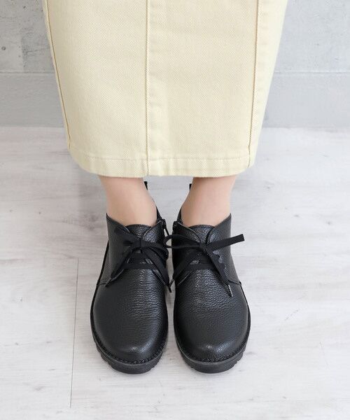 MODE KAORI / モードカオリ ブーツ(ショート丈) | 【本革】 【4E】撥水レースアップスニーカー 6132 | 詳細23