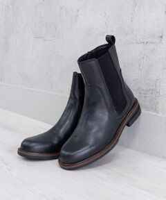 MODE KAORI / モードカオリ ブーツ（ショート丈） | 【本革】【3E】サイドゴアミドルブーツ 6713 