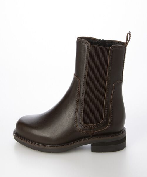 MODE KAORI / モードカオリ ブーツ（ショート丈） | 【本革】【3E】サイドゴアミドルブーツ 6713  | 詳細8