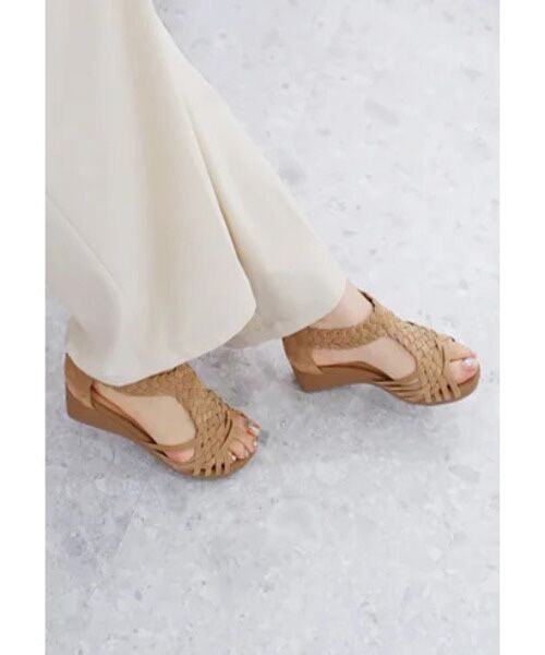 MODE KAORI / モードカオリ サンダル |  メッシュウェッジサンダル 21473 | 詳細23