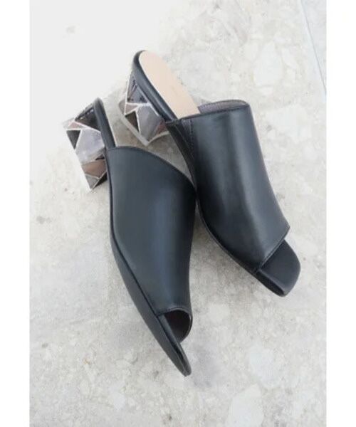 MODE KAORI / モードカオリ サンダル | ステンドグラスヒールカバードサンダル 21521 | 詳細12