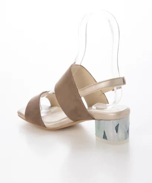 MODE KAORI / モードカオリ サンダル | ステンドグラスヒールサンダル 21523 | 詳細3